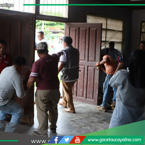 Municipalidad de Yarinacocha recupera local comunal en A.H. Ulises Reátegui 