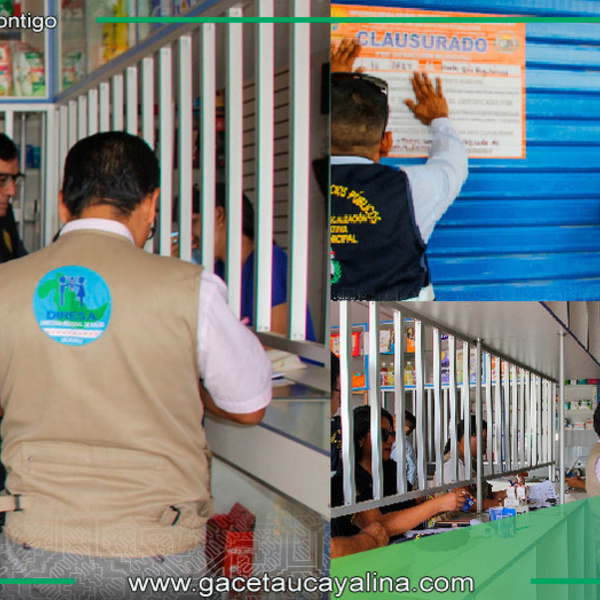 Farmacia "Mery Farma" fue clausurada en Manantay