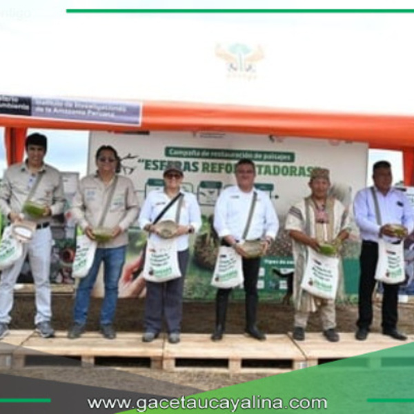 Autoridades unidos en favor de la diversidad ambiental en Ucayali.
