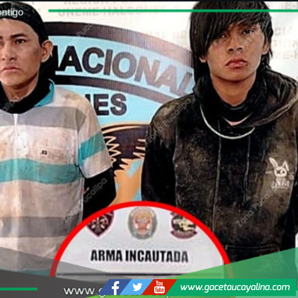 Detenidos dos sujetos por asalto a mano armada.