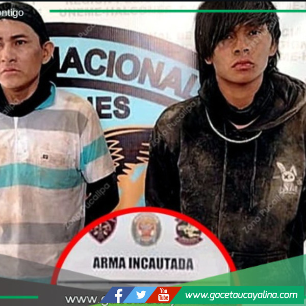 Detenidos dos sujetos por asalto a mano armada.
