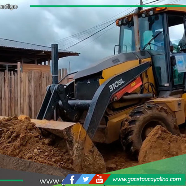 Contamana fortalece transitabilidad con mejora de calles clave