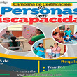 Campaña certifica a personas con discapacidad