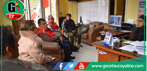 Pronied inspecciona instituciones educativas afectadas por desborde del río Tarma