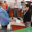 Juramentó flamante regidor Virgilio Panduro Leatke en Yarinacocha