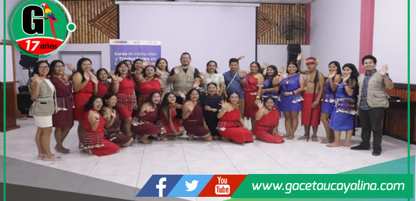 Ministerio de Cultura forma a 18 mujeres wampis y awajún como traductoras en Bagua