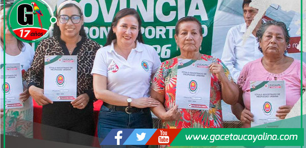 Entrega de títulos en AH 10 de Septiembre