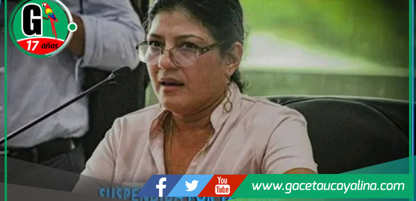 Regidora Jannina Goncalvez suspendida por 120 días.