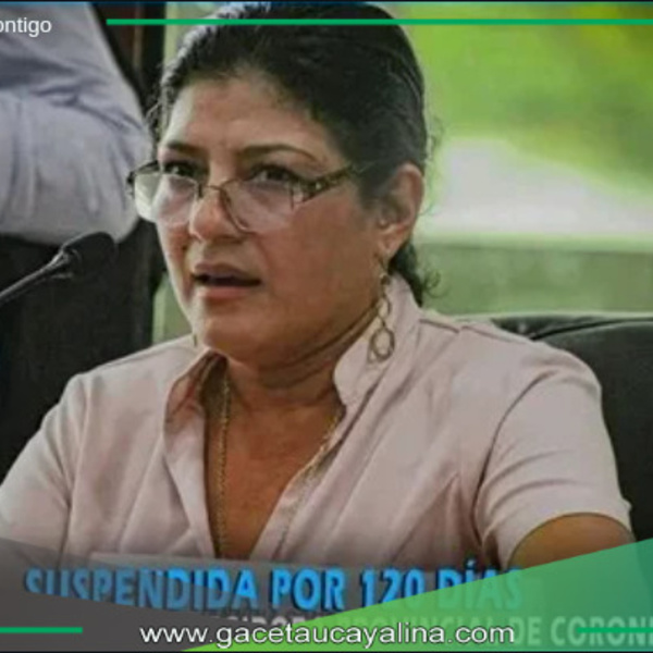 Suspensión de 120 días para regidora Goncalvez.