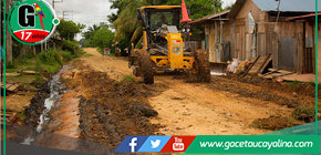 Inician mantenimiento de calles para mejorar acceso y tránsito en Manantay