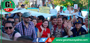 Alcaldesa Janet Castagne lidera actividad por el Día de la No Violencia