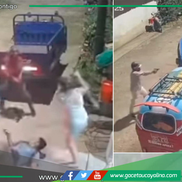 Mujer valiente frustra asalto con escoba
