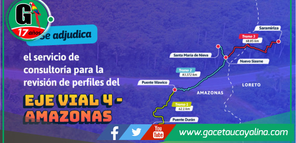 Provias Nacional adjudica consultoría para optimizar corredor vial en Amazonas y Loreto