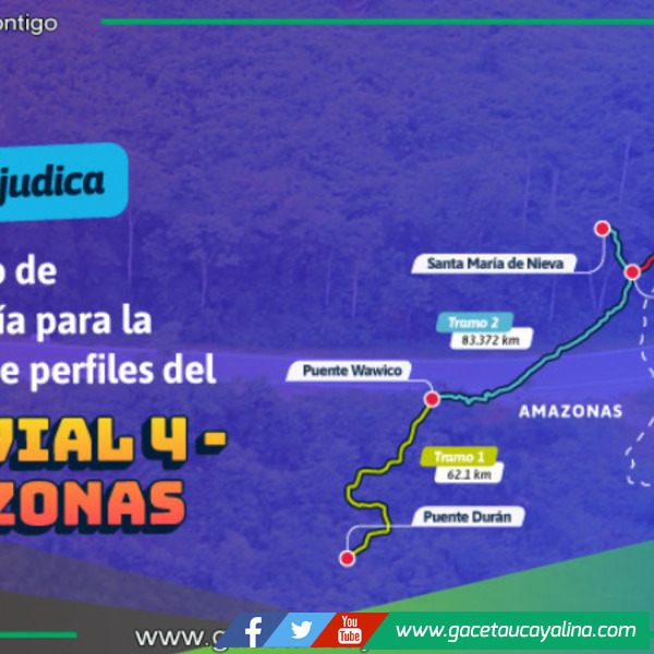 Provias Nacional adjudica consultoría para optimizar corredor vial en Amazonas y Loreto
