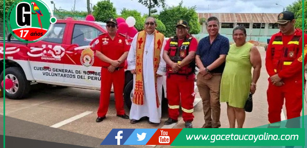 Donación de Camioneta a Bomberos de Campo Verde.