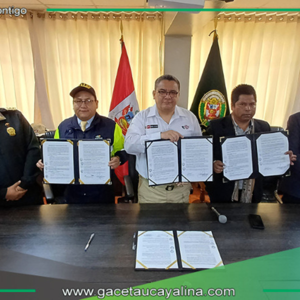 Mininter firma convenios para fortalecer seguridad en distritos del Cusco