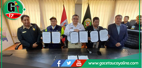 Mininter firma convenios para fortalecer seguridad en distritos del Cusco