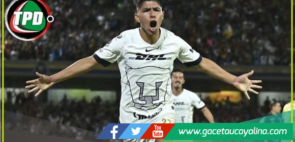 Piero Quispe metió gol en la victoria de Pumas contra Querétaro