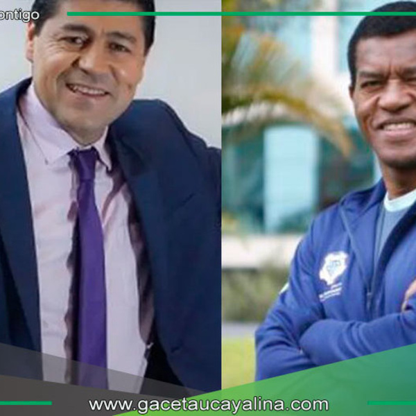 “Checho” Ibarra y Julio César Uribe llegan a Pucallpa para la gran final de la III Copa Ocho Sur