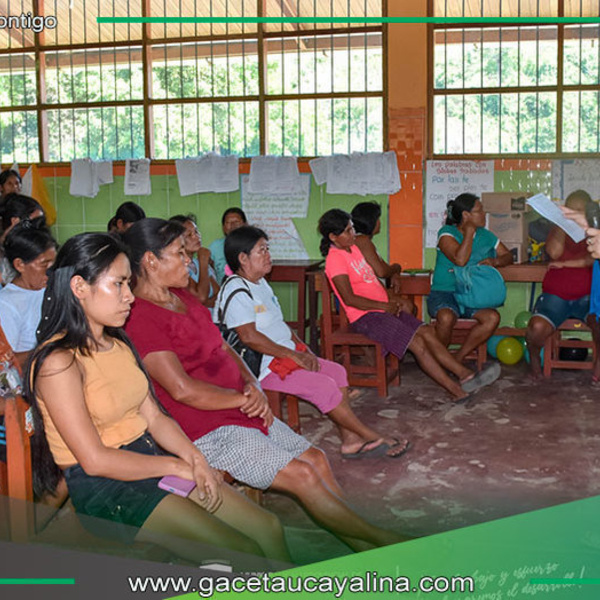 DEMUNA impulsa crianza positiva en instituciones educativas locales en Atalaya
