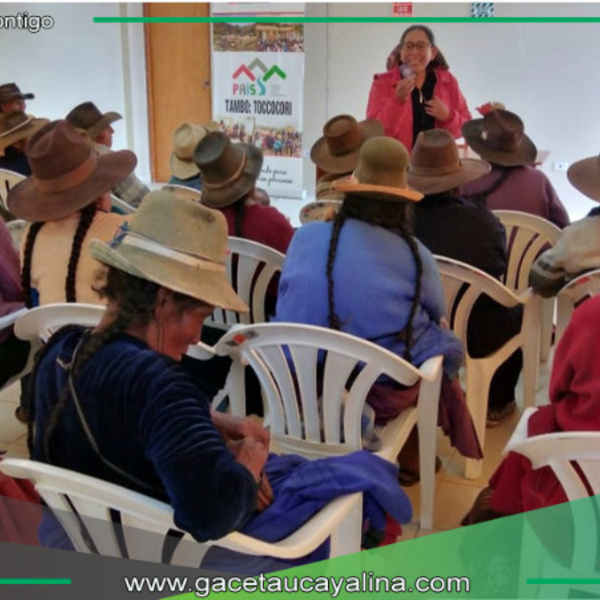 Programa PAIS del Midis fortalece comunidades rurales con talleres especializados