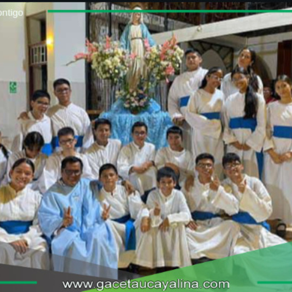 Hoy siguen las celebraciones con la participación del Seminario Intervicarial de La Amazonía - Pucallpa.