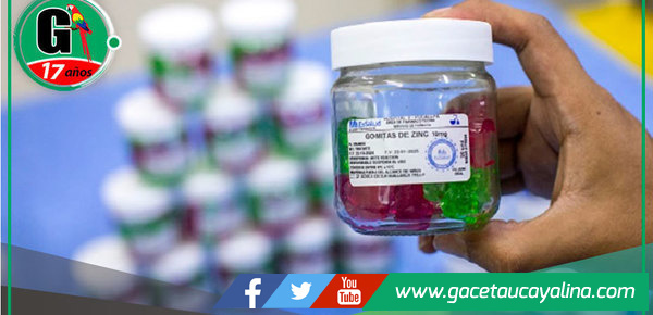 Gomitas de zinc y vitamina C fortalecen desarrollo en niños