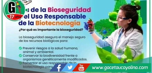 Promoviendo el uso responsable de la biotecnología.