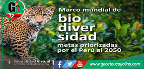 Perú prioriza metas ambientales hacia el 2050