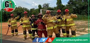 Campo Verde recibe a voluntarios de la compañía B-104, graduados bajo resolución.