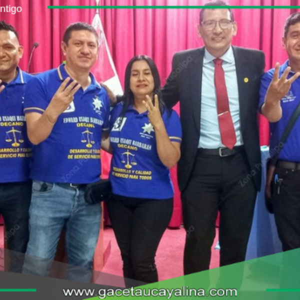 Edward Usaqui presenta plan para apoyar a jóvenes abogados.