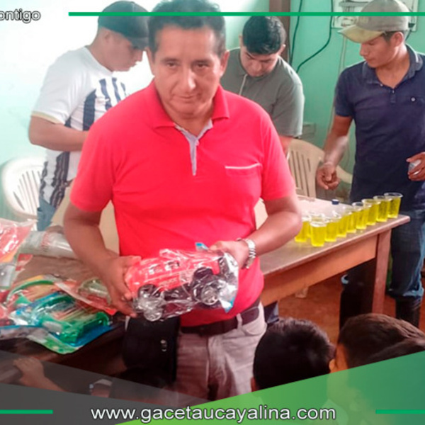  Niños de Shanantía disfrutan de chocolatada navideña