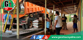 Distrito de Nueva Requena Recibe Ayuda Humanitaria para Damnificados por Incendios Forestales.