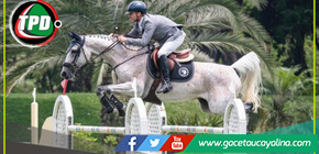 Alonso Valdez se corona campeón nacional de saltos ecuestres por cuarto año