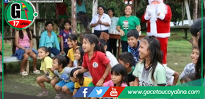 Chocolatadas navideñas llegan a los caseríos Barranca y San Pablo de Juantia.