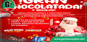  Gran chocolatada y entrega de regalos en Masisea