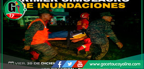 Simulacro de inundación y evacuación