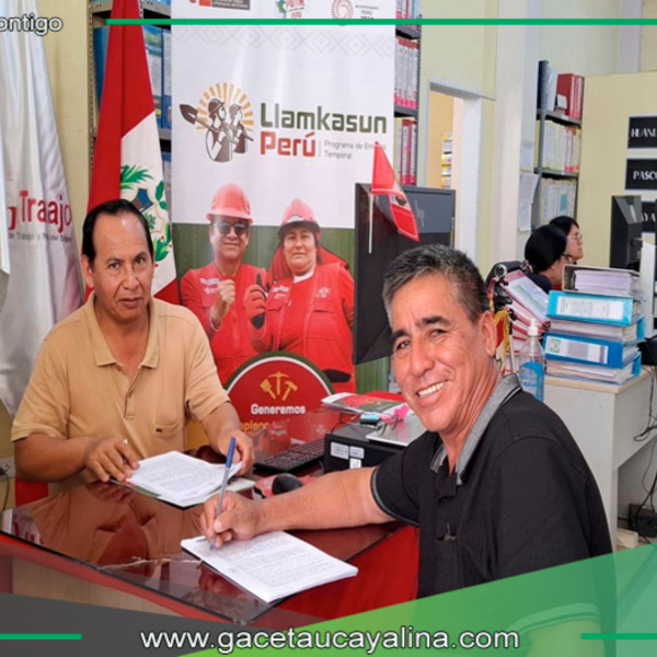 Campo Verde anuncia empleos temporales con Llamkasun Perú