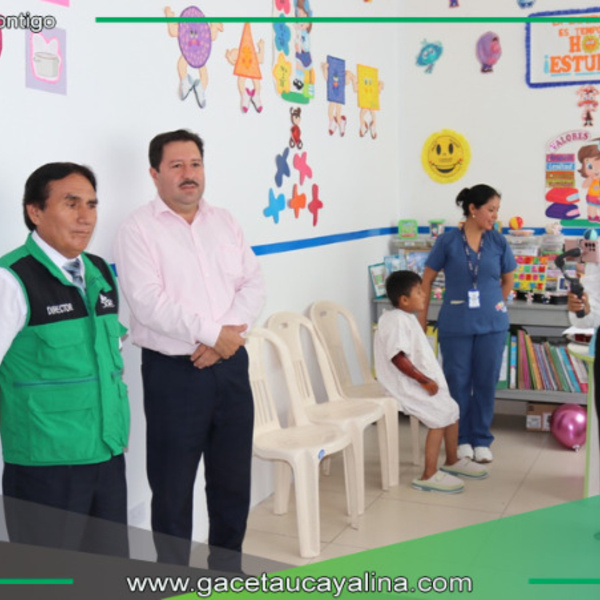 Hospital Regional Hermilio Valdizán inaugura aula multifuncional para estudiantes en tratamiento