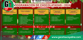La Municipalidad de Nueva Requena Organiza Chocolatadas para Niños.