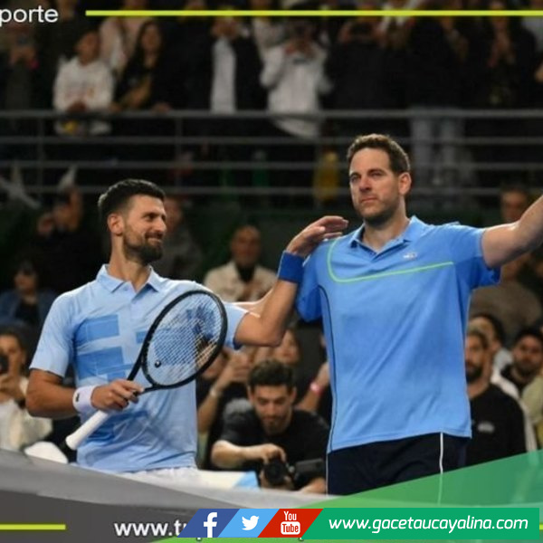 Del Potro se retira del tenis con emotiva victoria frente a Djokovic en una exhibición