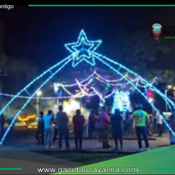 Encendido del Árbol Navideño y Luces en Nueva Requena.