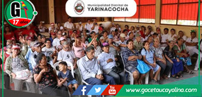 Municipalidad de Yarinacocha celebra Navidad con usuarios del Programa Pensión 65.
