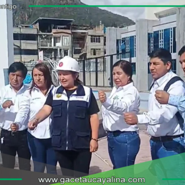 Pillco Marca estrena moderno palacio municipal y renueva vías urbanas