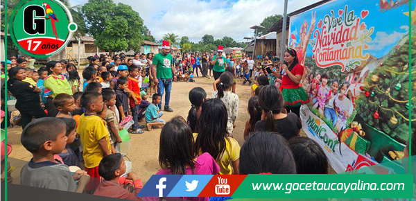 Chocolatada municipal llena de alegría a Tupac Amaru