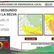 Pronostican lluvias en Pucallpa los días 26 y 27