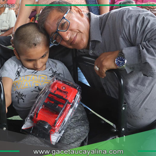 Municipalidad de Ucayali celebra Navidad con adultos mayores y discapacitados
