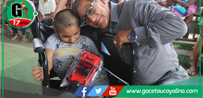 Municipalidad de Ucayali celebra Navidad con adultos mayores y discapacitados