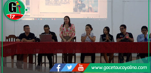 Callería destaca gestión contra delitos y drogadicción