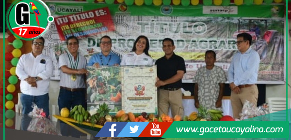 Gore Ucayali Garantiza Seguridad Jurídica.